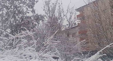 Ağrı'da Mart'ta kar sürprizi: Şehir beyaza büründü