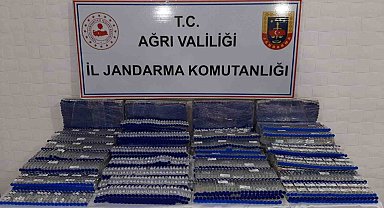 Ağrı'da tıbbi ilaç kaçakçılarına 27 milyonluk darbe