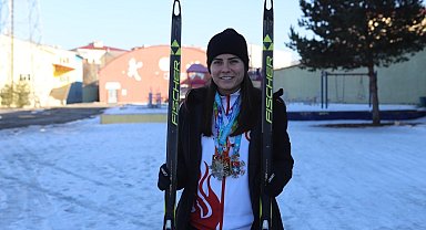 Ağrılı milli kayakçı, kız çocuklarına umut oluyor