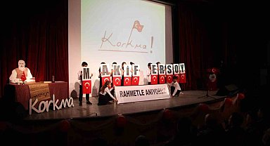 Ahlat'ta 12 Mart İstiklal Marşı'nın Kabulü ve Mehmet Akif Ersoy'u Anma programı