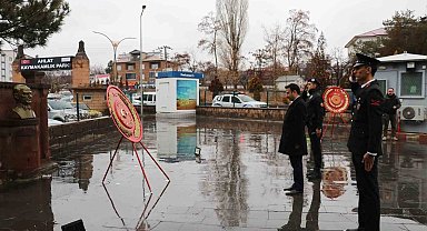 Ahlat'ta 18 Mart Şehitleri Anma Günü ve Çanakkale Zaferi'nin 109. yıl dönümü