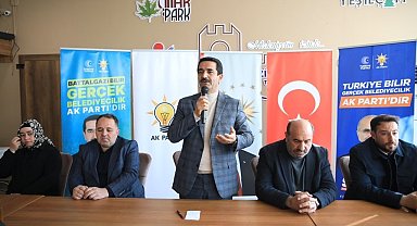 AK Parti Battalgazi Başkan Adayı Taşkın: "Yaparsa AK Parti yapar, yaparsa Cumhur İttifakı yapar"