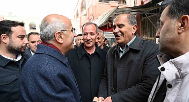 AK Parti Sami Er, Şire Pazarı ve Canlı Hayvan Pazarını ziyaret etti