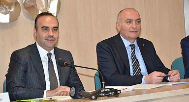 Bakan Kacır ETSO'da iş dünyası ile buluştu