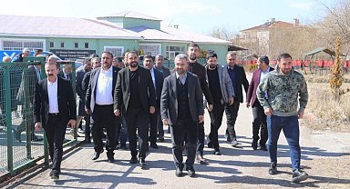 Başkan Say'dan Vanspor FK'a moral ziyareti