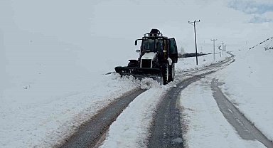 Bitlis'te 45 köy yolu ulaşıma kapandı