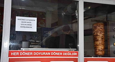 Bugünkü Gelirini Gazze'de ki Çocuklara Bağışladı