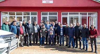 Canpolat, Otlukbeli'nin köylerinde incelemelerde bulundu