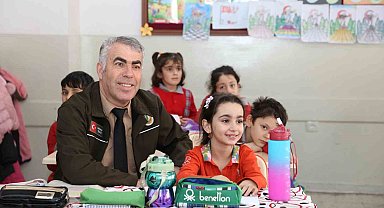 Çocuklara orman ve ağaç bilinçlendirmesi