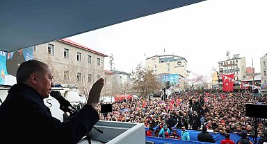 Cumhurbaşkanı Erdoğan, Ağrı mitinginde konuştu: "Başka Ağrı yok, başka Türkiye yok"