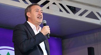 DEM Parti Eş Genel Başkanı Tuncer Bakırhan, Iğdır'da