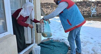 Diyadin'de iftar sofraları kapıya teslim