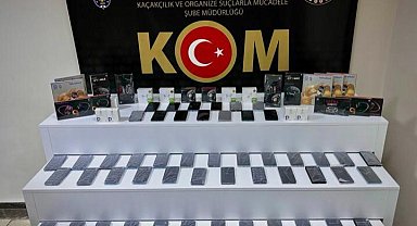 Elazığ'da kaçakçılık operasyonu: 2 gözaltı