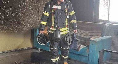 Elazığ'da korkutan ev yangını