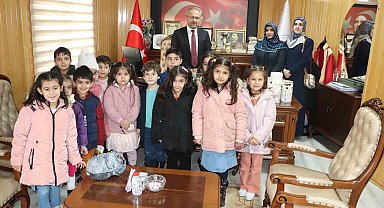 Elazığ'da Kur'an kursu öğrencilerinden anlamlı destek