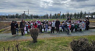 Elazığ'da minikler doğa ile buluştu