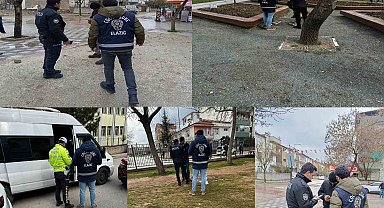 Elazığ'da okul önü denetimleri sürüyor