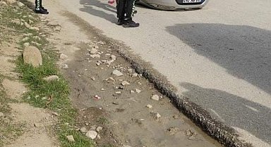 Elazığ'da otomobil ters döndü: 1 yaralı