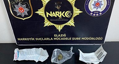 Elazığ'da uyuşturucu operasyonu: 2 tutuklama