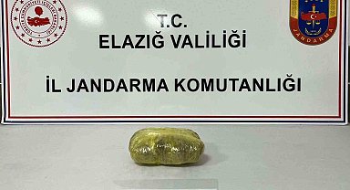 Elazığ'da uyuşturucu taciri yakalandı