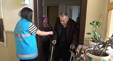 Elazığ'da yaşlı çiftin seçim atışması