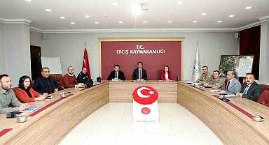 Erciş'te 'seçim koordinasyon ve güvenliği toplantısı' düzenlendi