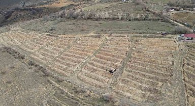 Erzincan'da çiftçilere tarla okulu eğitimi verildi