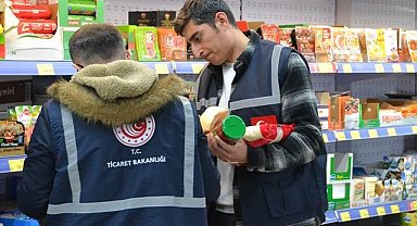 Erzurum'da 89 iş yeri ve 793 ürüne denetim