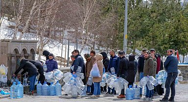 Erzurum'da iftar sofralarının vazgeçilemez kaynak suyu: Paşapınar