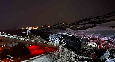 Erzurum'da trafik kazası; 4 yaralı