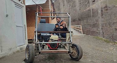 Erzurumlu gencin aracı göz dolduruyor