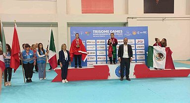 Erzurumlu özel sporcunun büyük başarısı