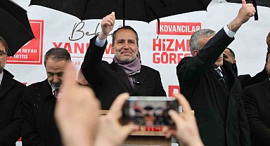 Fatih Erbakan: "Yeniden Refah Partisi, Türkiye'nin en hızlı büyüyen siyasi partisidir"