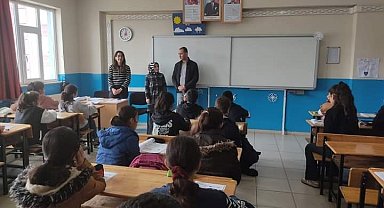 Güroymak'ta deneme sınavı yapıldı