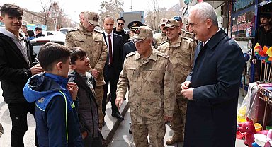 Jandarma Genel Komutanı Orgeneral Çetin, Muş'ta