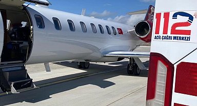 Kalp yetmezliği olan bebek ambulans uçakla Eskişehir'e sevk edildi