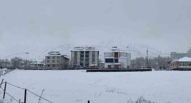 Karlıova’da kar yağışı etkisini sürdürüyor