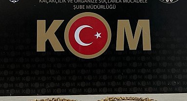 Kars'ta 686 gram altın ele geçirildi