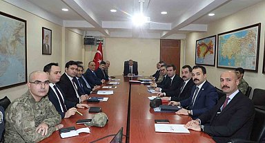 Kars'ta seçim güvenliği toplantısı yapıldı