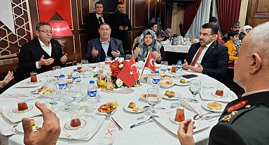 Kars'ta şehit aileleri ve gaziler iftarda buluştu