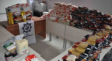 Kars'ta Yardımeli Derneği'nden Ramazan yardımı