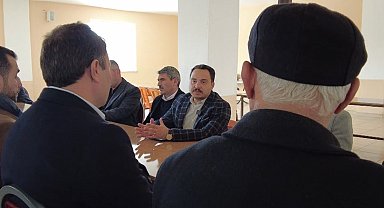 Kaymakam Aydoğan vatandaşlarla buluşmaya devam ediyor