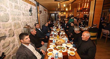 Kaymakam Kumcu, şehit aileleriyle bir araya geldi