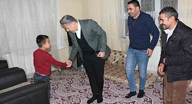Kaymakam Özçelik, Arıcı ailesinin iftar sofrasına konuk oldu