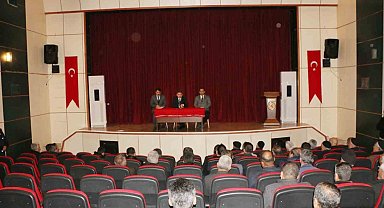 Kaymakam Özçelik başkanlığında 'Muhtarlar Toplantısı' yapıldı