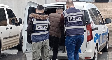 Klima hırsızı polisten kaçamadı