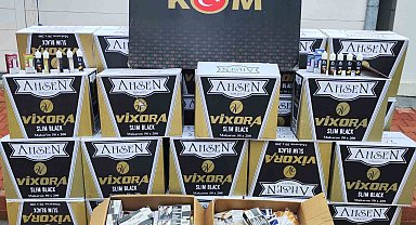 Malatya'da 300 bin adet sahte bandrollü makaron ele geçirildi