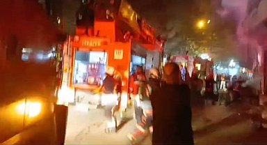 Malatya'da iki katlı müstakil evde yangın