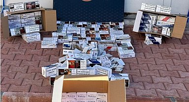 Malatya'da kaçak alkol ile makaron ele geçirildi