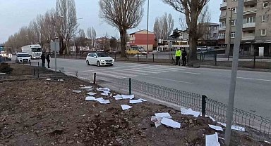 Okul servisinin çarptığı öğretmen ağır yaralandı